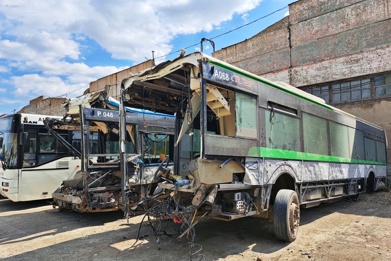 Astana, Irisbus Citelis 12M # A068; Astana — Bus depot