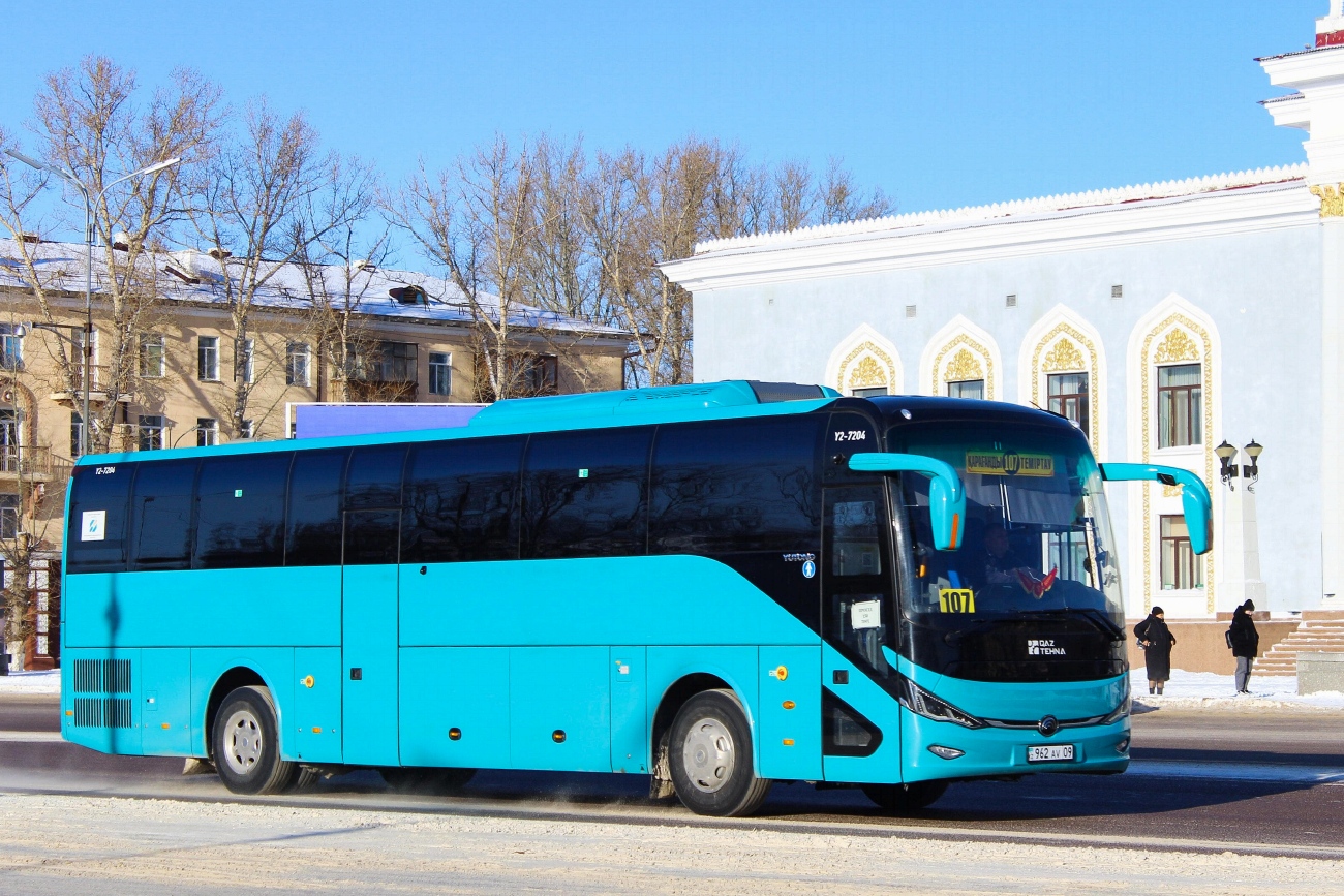 Карагандинская область, Yutong ZK6127HQ (QazTehna) № Y2-7204