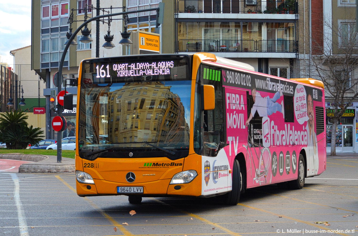 Hiszpania, Mercedes-Benz Citaro C2 hybrid Nr 228