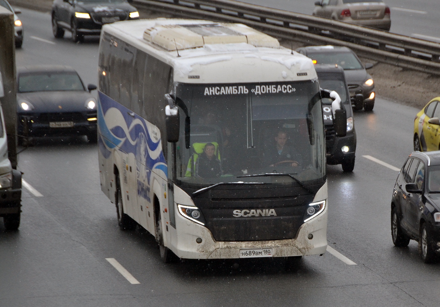 Донецкая область, Scania Touring HD 12.0 № Н 689 ВМ 180