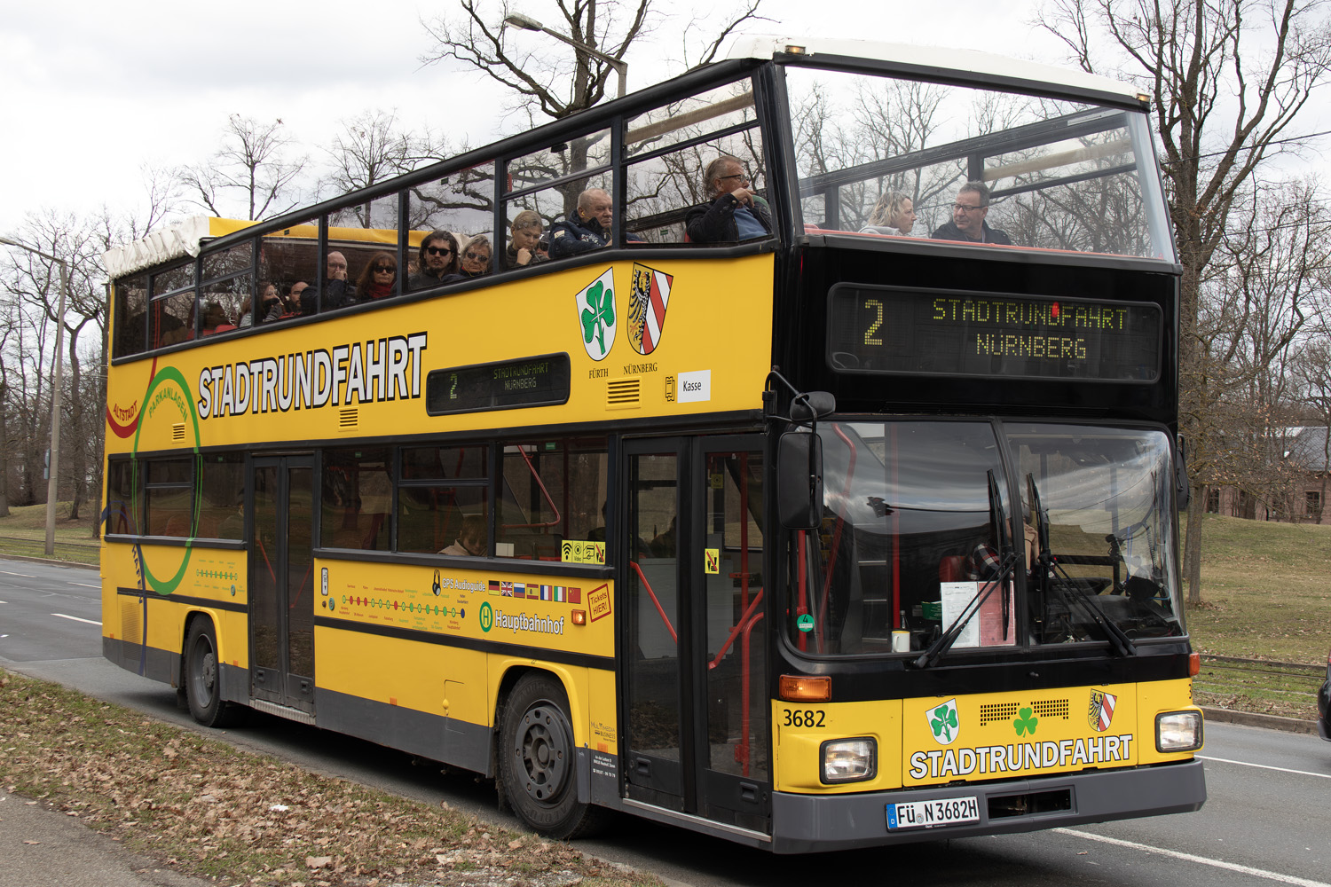 Бавария, MAN 592 SD202 № FÜ-N 3682H