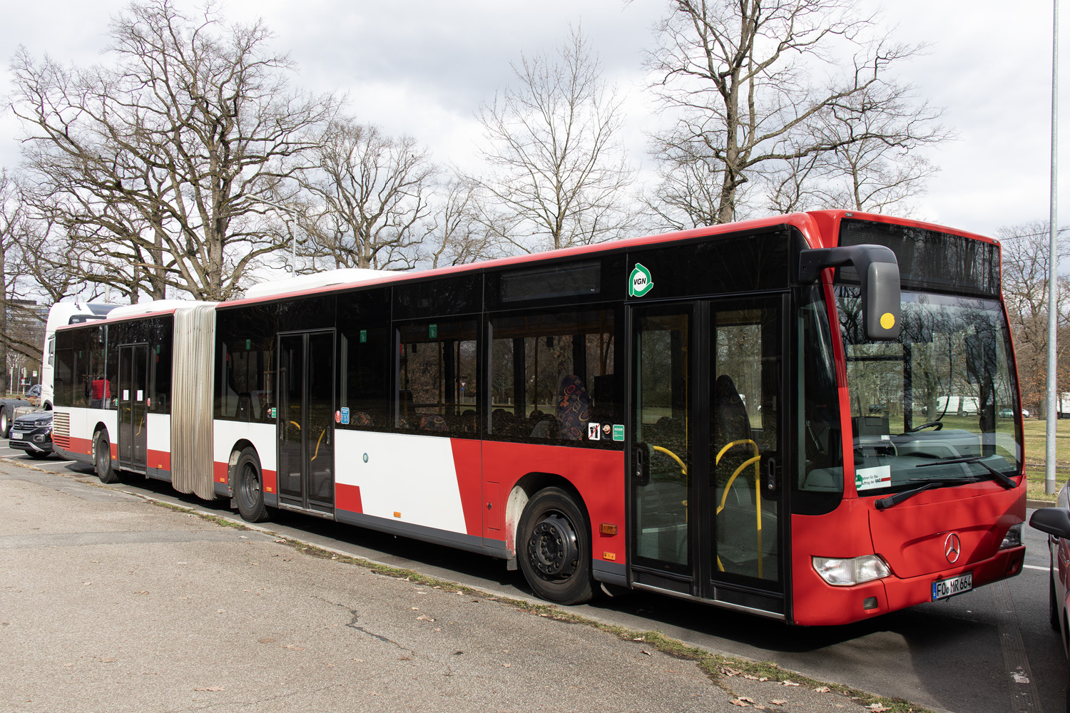 Бавария, Mercedes-Benz O530G Citaro facelift G № FO-MR 664