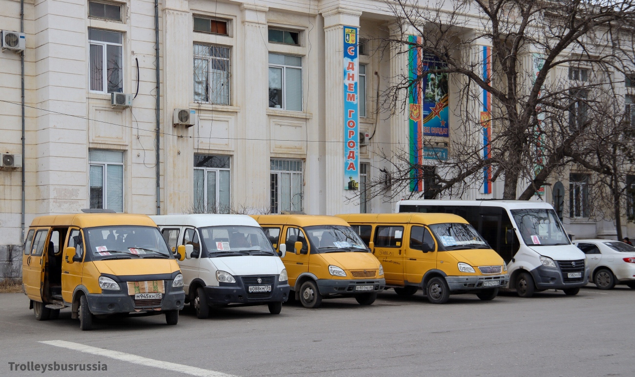 Дагестан, ГАЗ-322132 (XTH, X96) № М 945 КН 05; Дагестан, ГАЗ-322132 (XTH, X96) № В 088 КМ 134; Дагестан, ГАЗ-322132 (XTH, X96) № О 901 МЕ 64; Дагестан, ГАЗ-322131 (X78) № Е 542 КХ 05; Дагестан, ГАЗ-A64R45 Next № Т 582 НХ 05