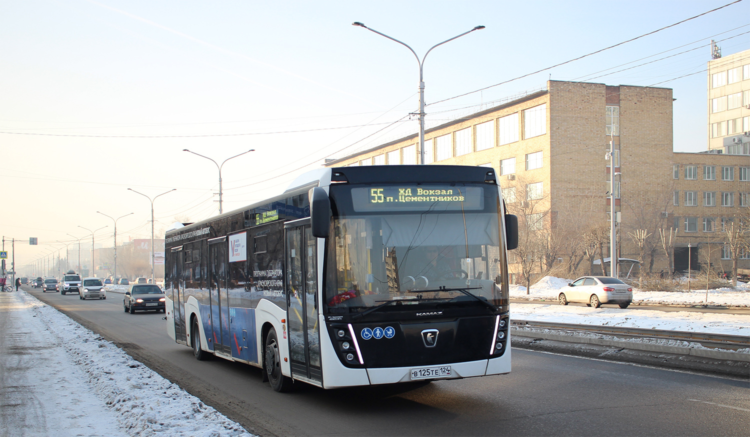 Красноярский край, НефАЗ-5299-40-52 № В 125 ТЕ 124