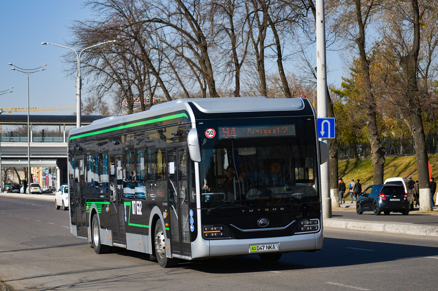 Узбекистан, Yutong ZK6126BEVG № 07632