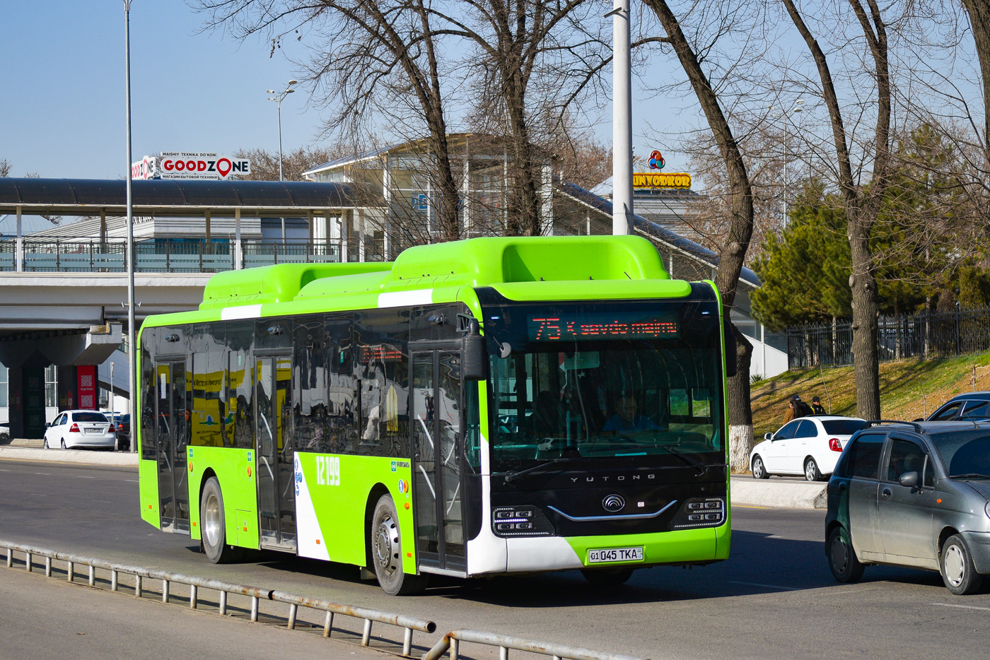 Узбекистан, Yutong ZK6126HG № 12199