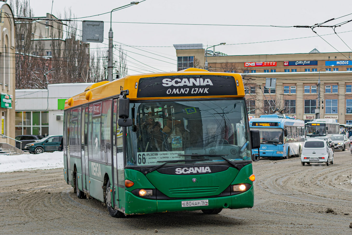 Penza region, Scania OmniLink I (Scania-St.Petersburg) Nr. Е 804 АР 164