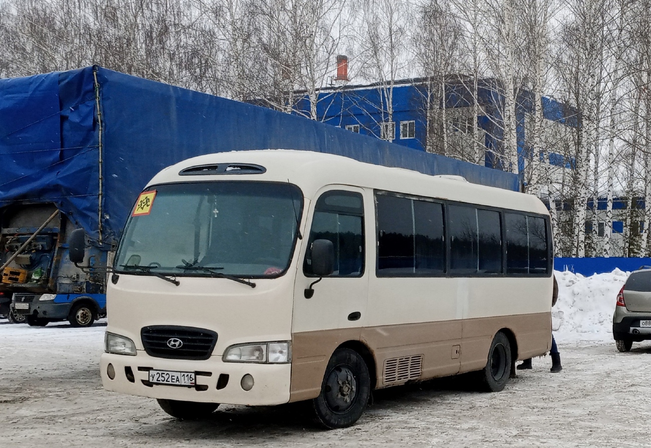Татарстан, Hyundai County Super № У 252 ЕА 116