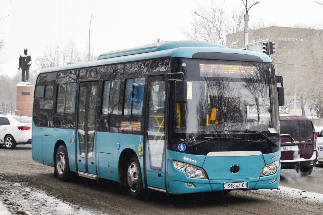 Карагандинская область, Yutong ZK6852HG (СарыаркаАвтоПром) № 318 AJ 01 Карагандинская область, Yutong ZK6852HG (СарыаркаАвтоПром) № 318 AJ 01