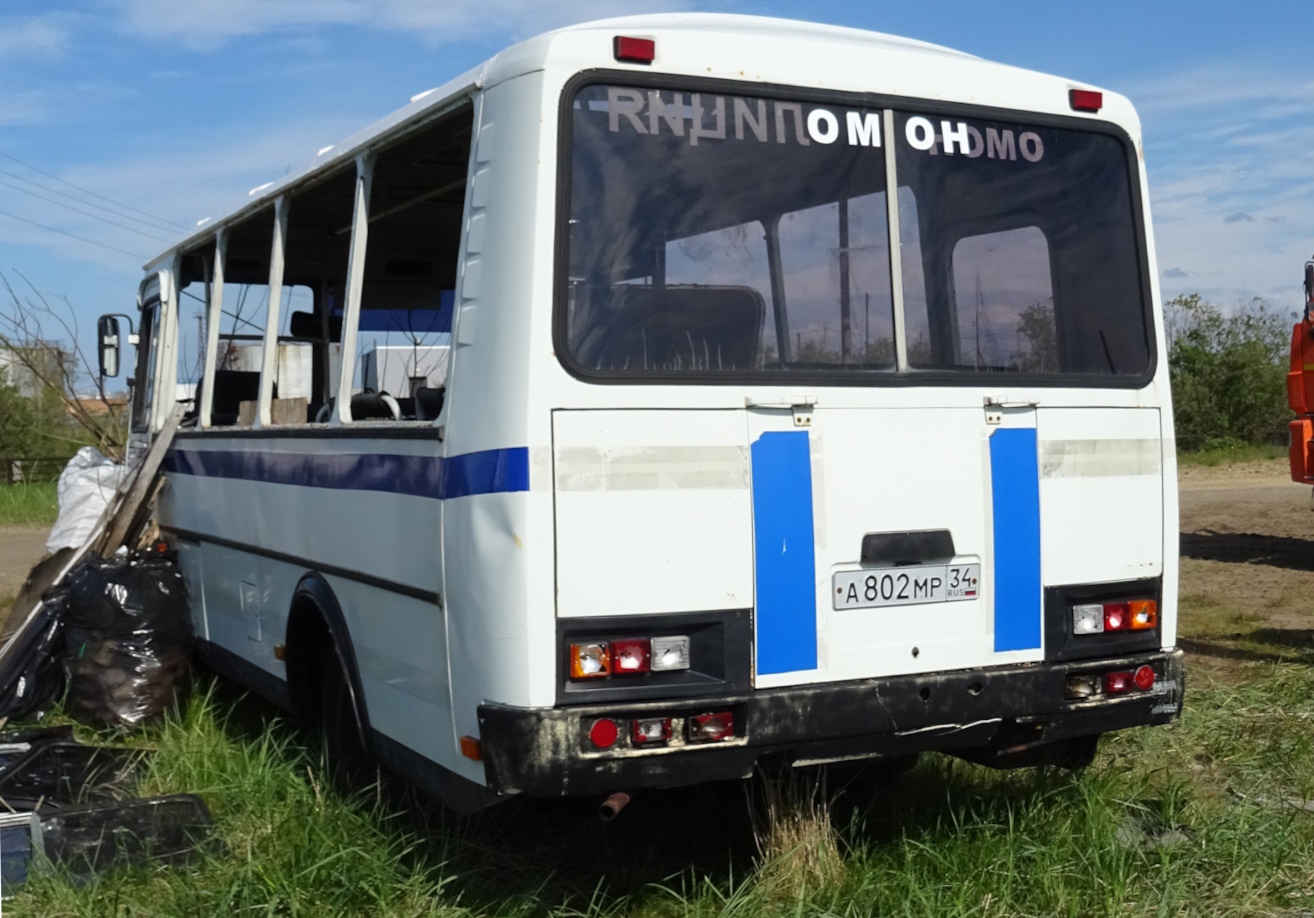 Ненецкий АО, ПАЗ-3205-110 № А 802 МР 34