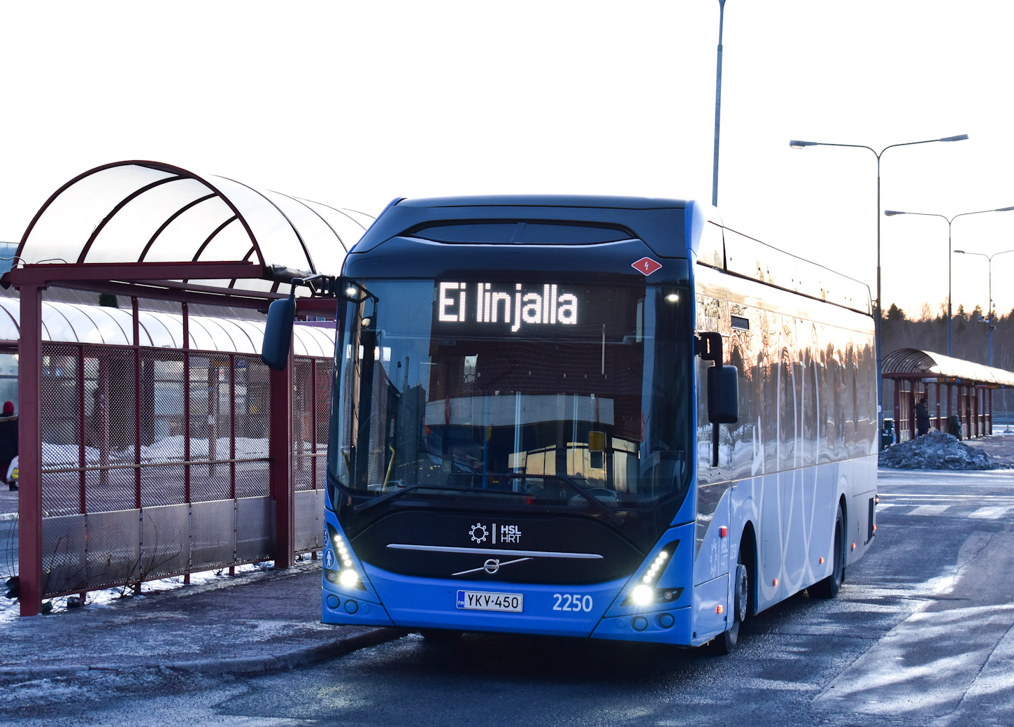 Финляндия, Volvo 7900E № 2250
