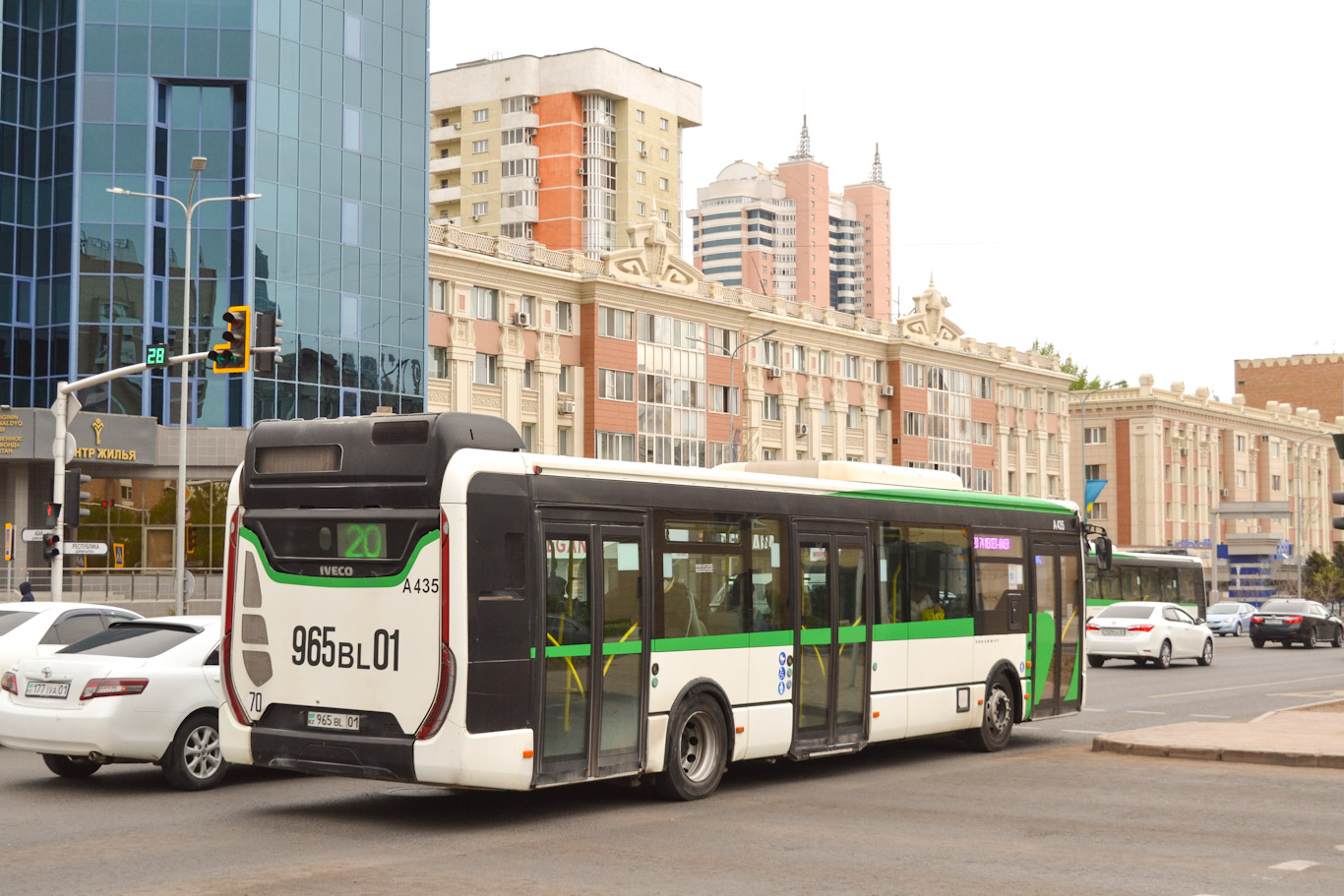 Астана, IVECO Urbanway 12M (СарыаркаАвтоПром) № A435