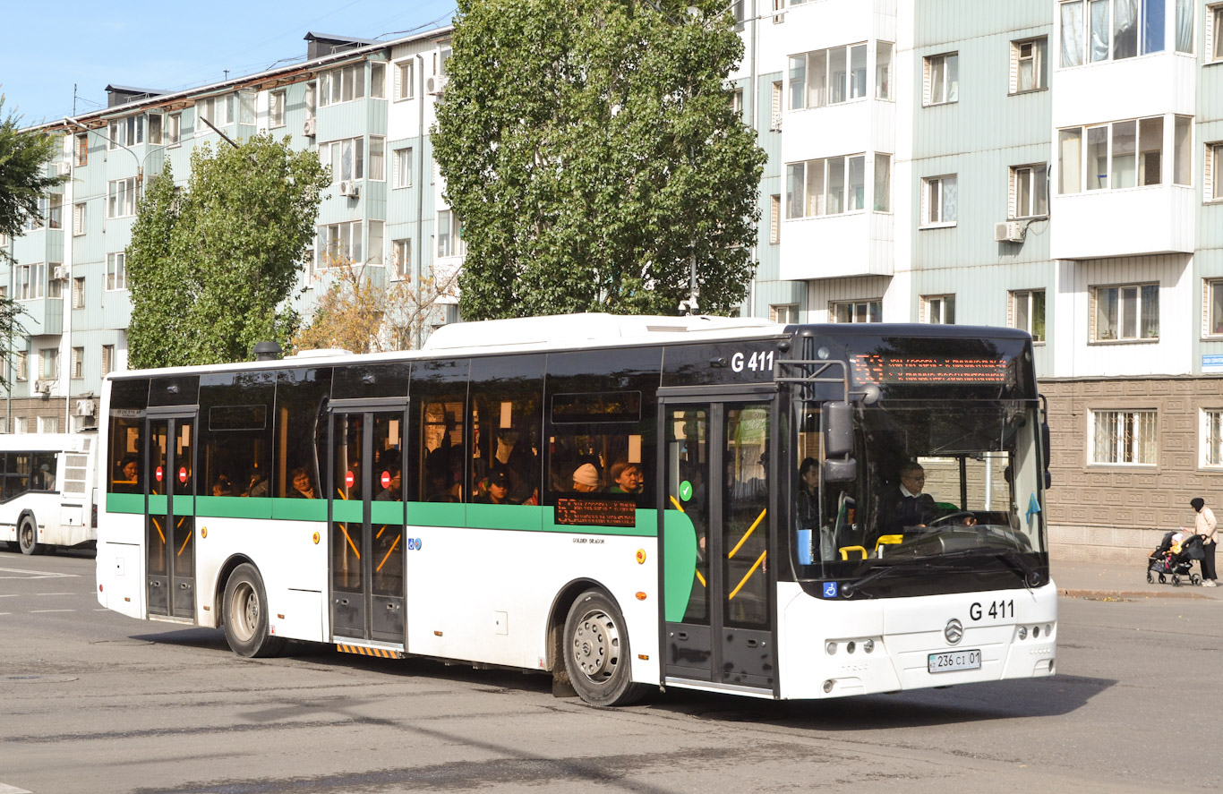 Астана, Golden Dragon XML6125CR (Hyundai Trans Auto) № G411