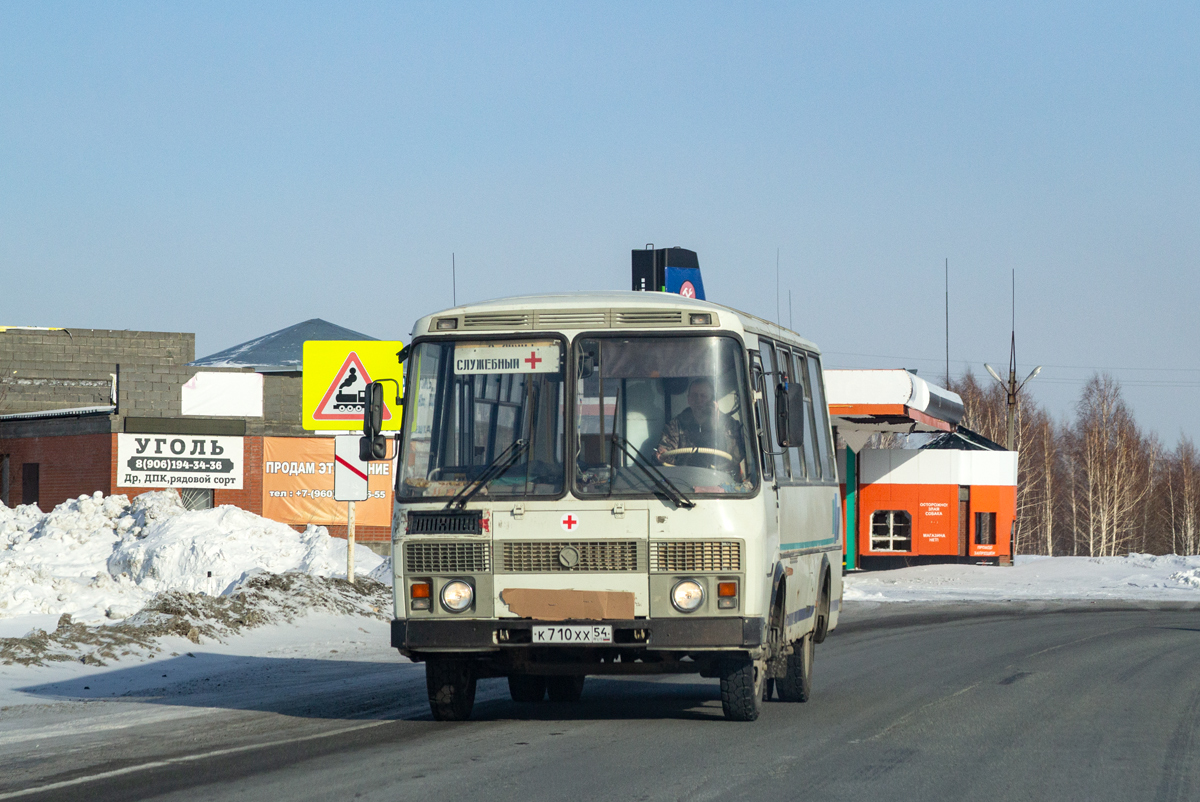 Новосибирская область, ПАЗ-32053 № К 710 ХХ 54