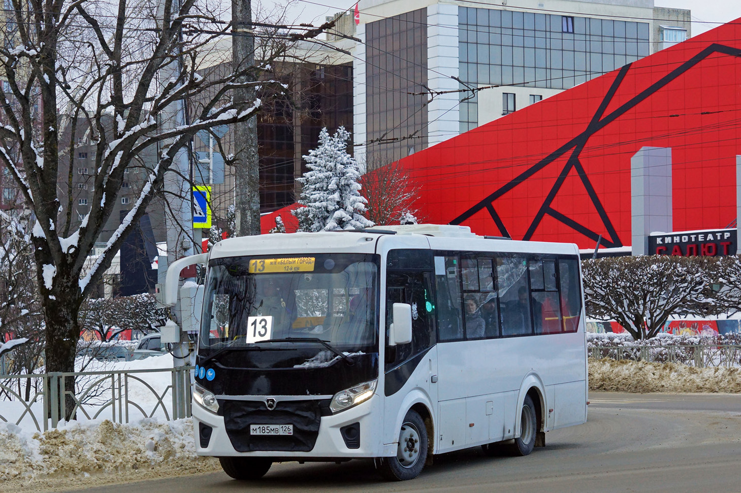 Ставропольский край, ПАЗ-320435-04 "Vector Next" № М 185 МВ 126