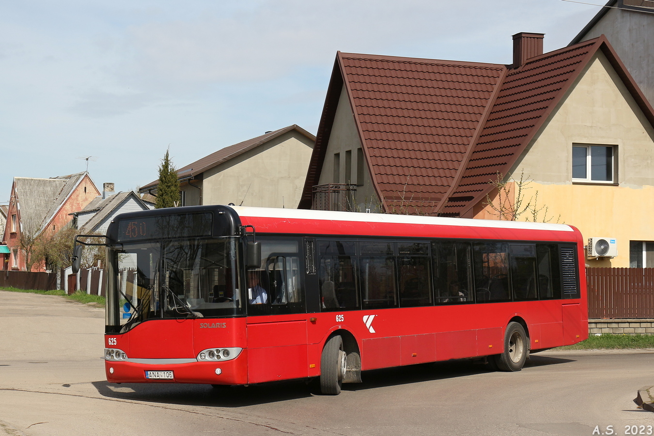Литва, Solaris Urbino II 12 № 625