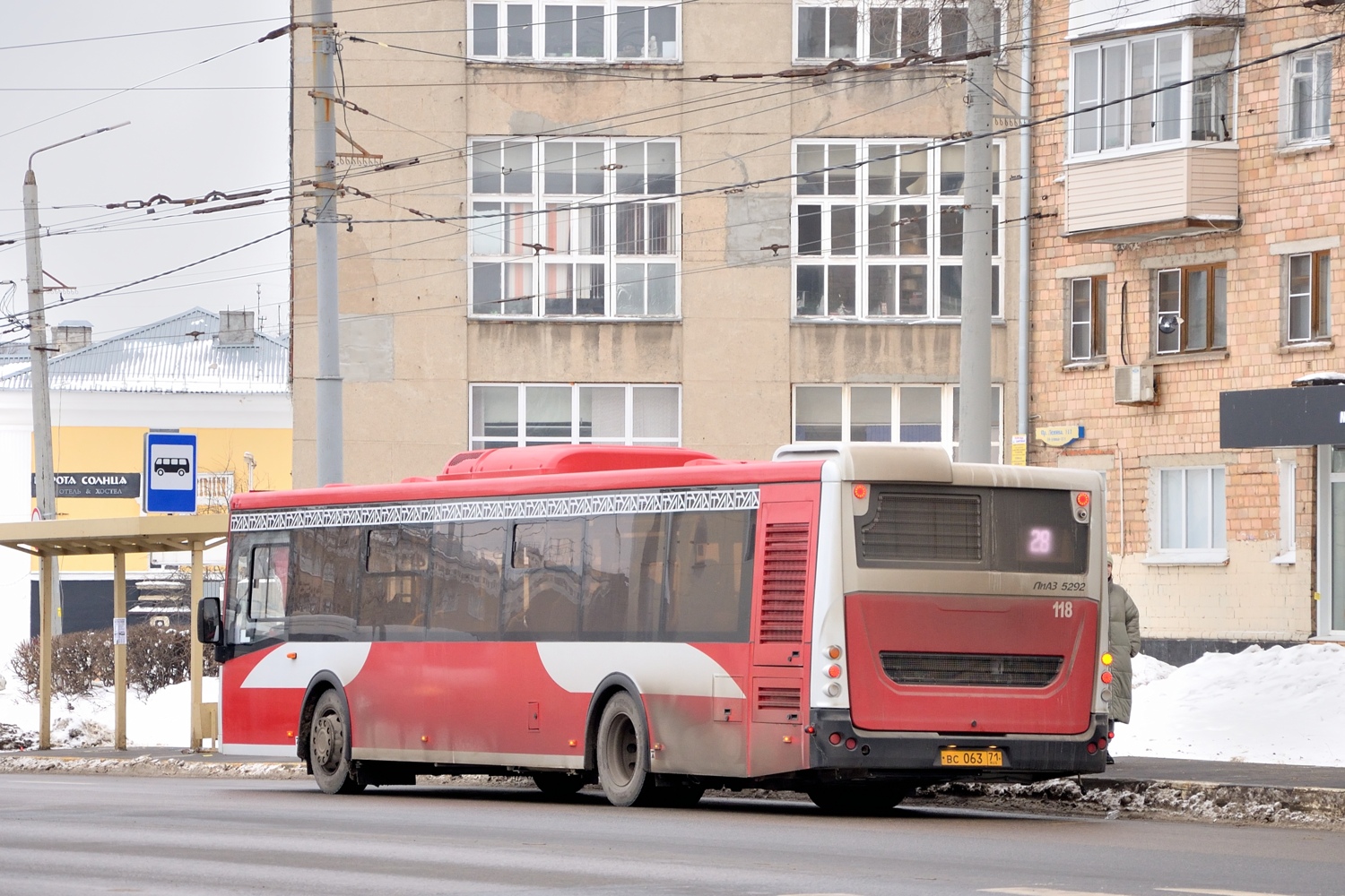 Тульская область, ЛиАЗ-5292.65 № 118