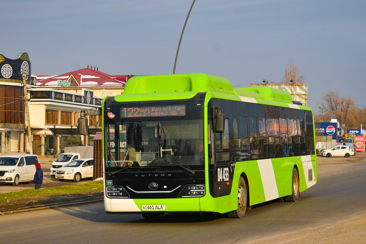 Узбекистан, Yutong ZK6126HG № 04433
