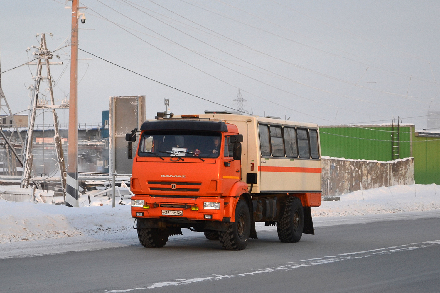 Красноярский край, НефАЗ-42111-24 № У 351 ОХ 124