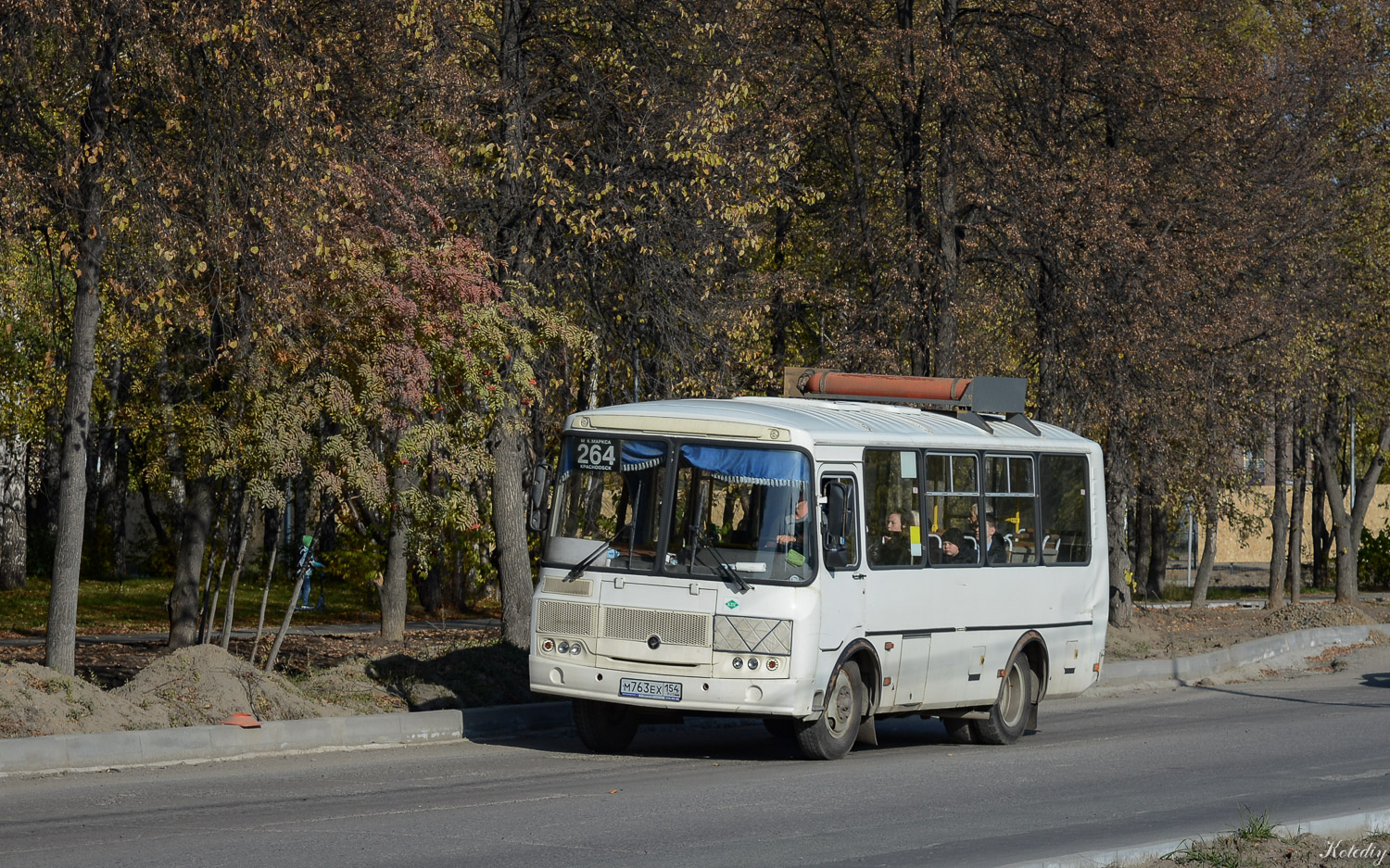 Новосибирская область, ПАЗ-320540-12 № М 763 ЕХ 154