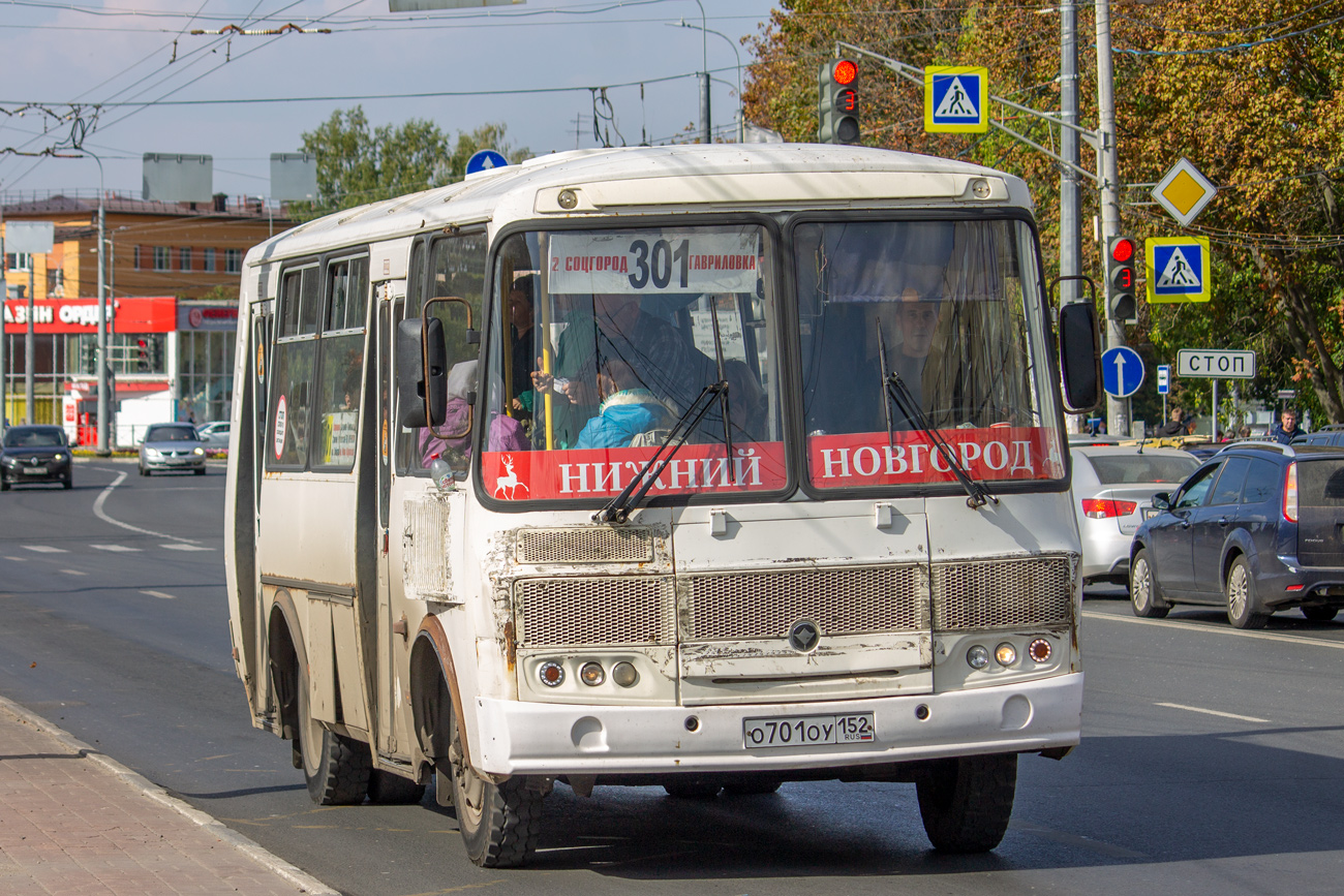 Нижегородская область, ПАЗ-32054 № О 701 ОУ 152