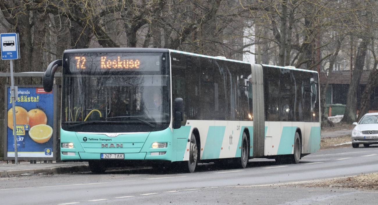 Эстония, MAN A40 Lion's City GL NG323 № 2247