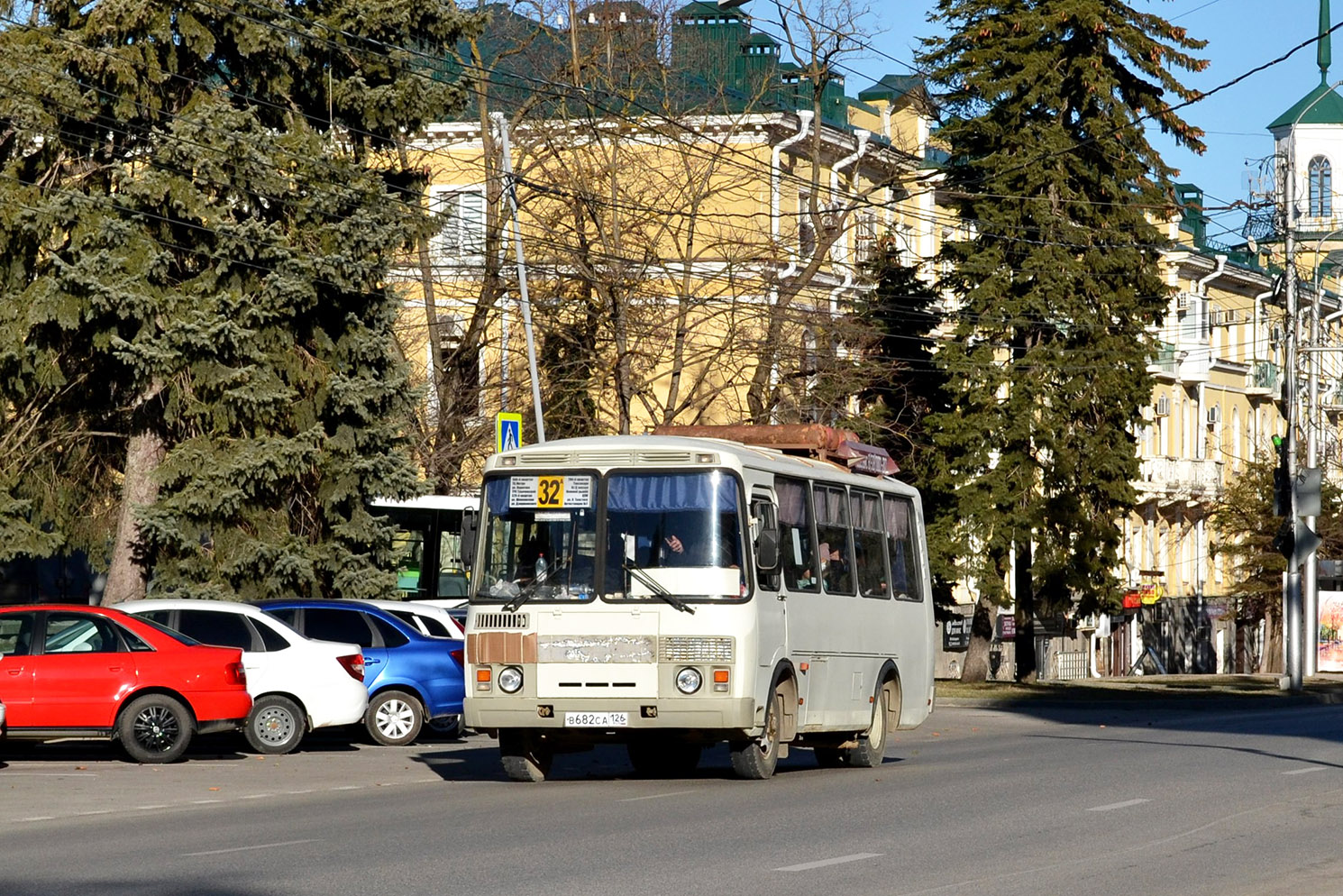 Ставропольский край, ПАЗ-32054 № В 682 СА 126