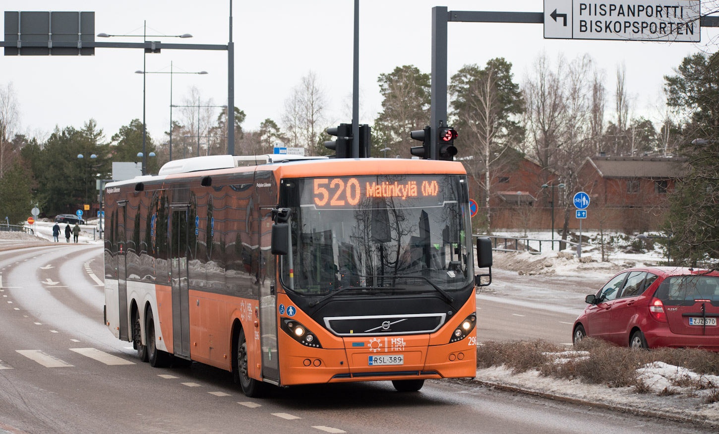 Финляндия, Volvo 8900BLE № 296 Финляндия, Volvo 8900BLE № 296