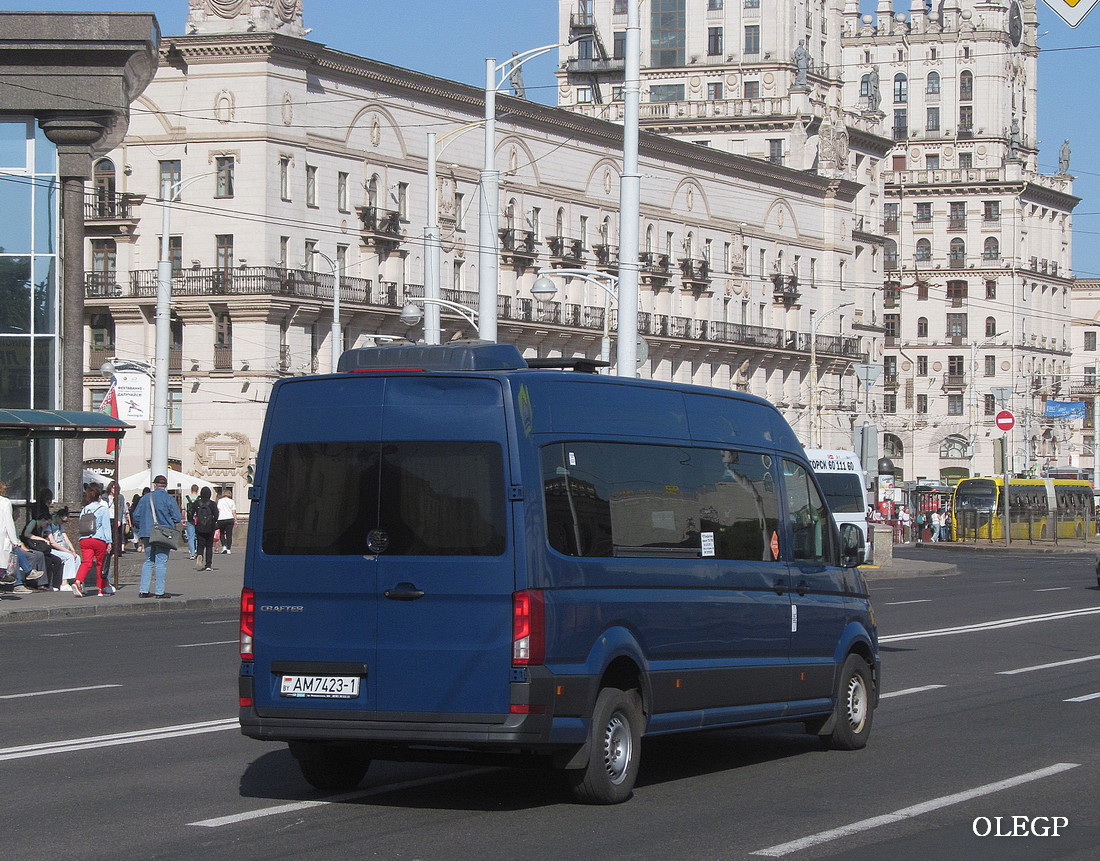 Брестская область, Volkswagen Crafter II № АМ 7423-1