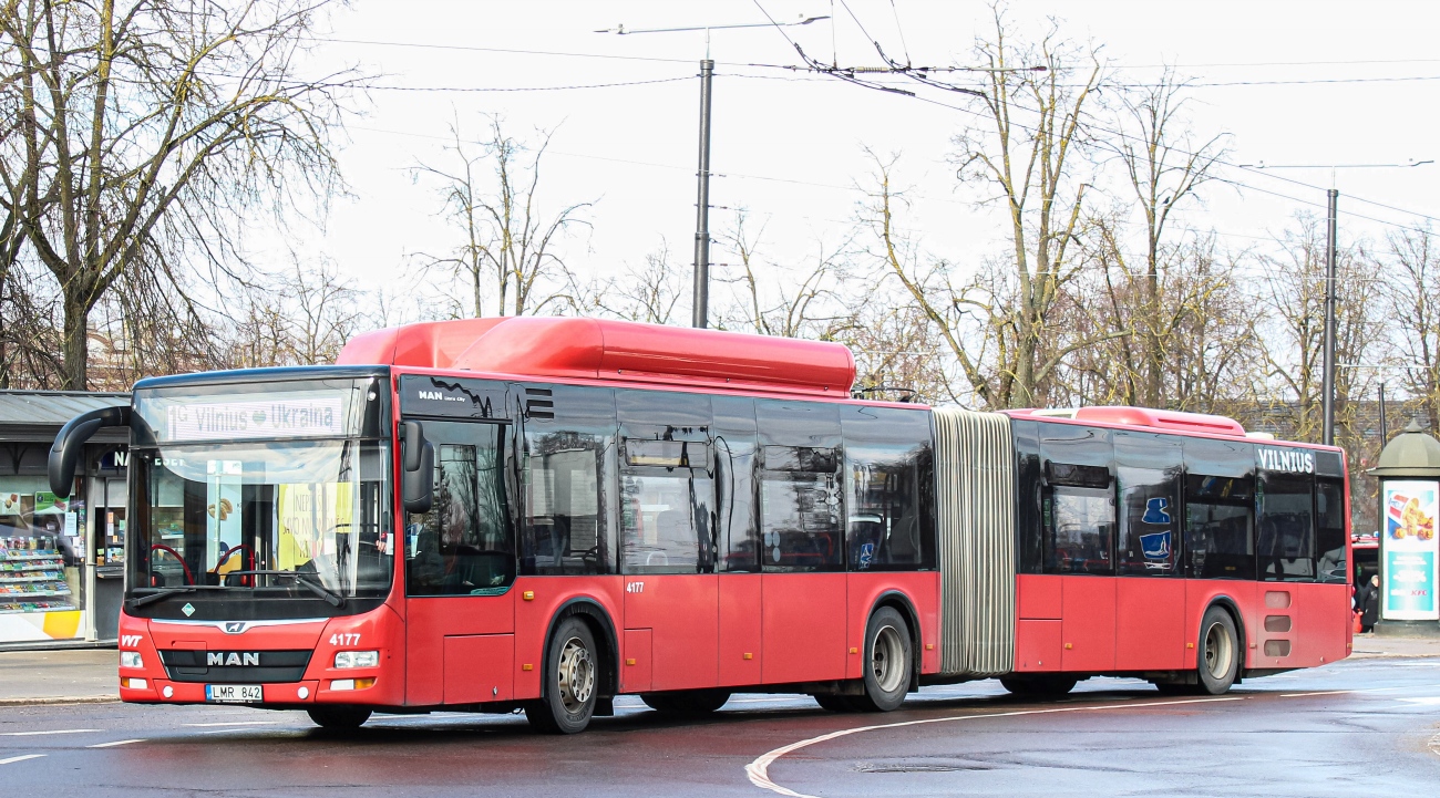 Литва, MAN A23 Lion's City G NG313 CNG № 4177