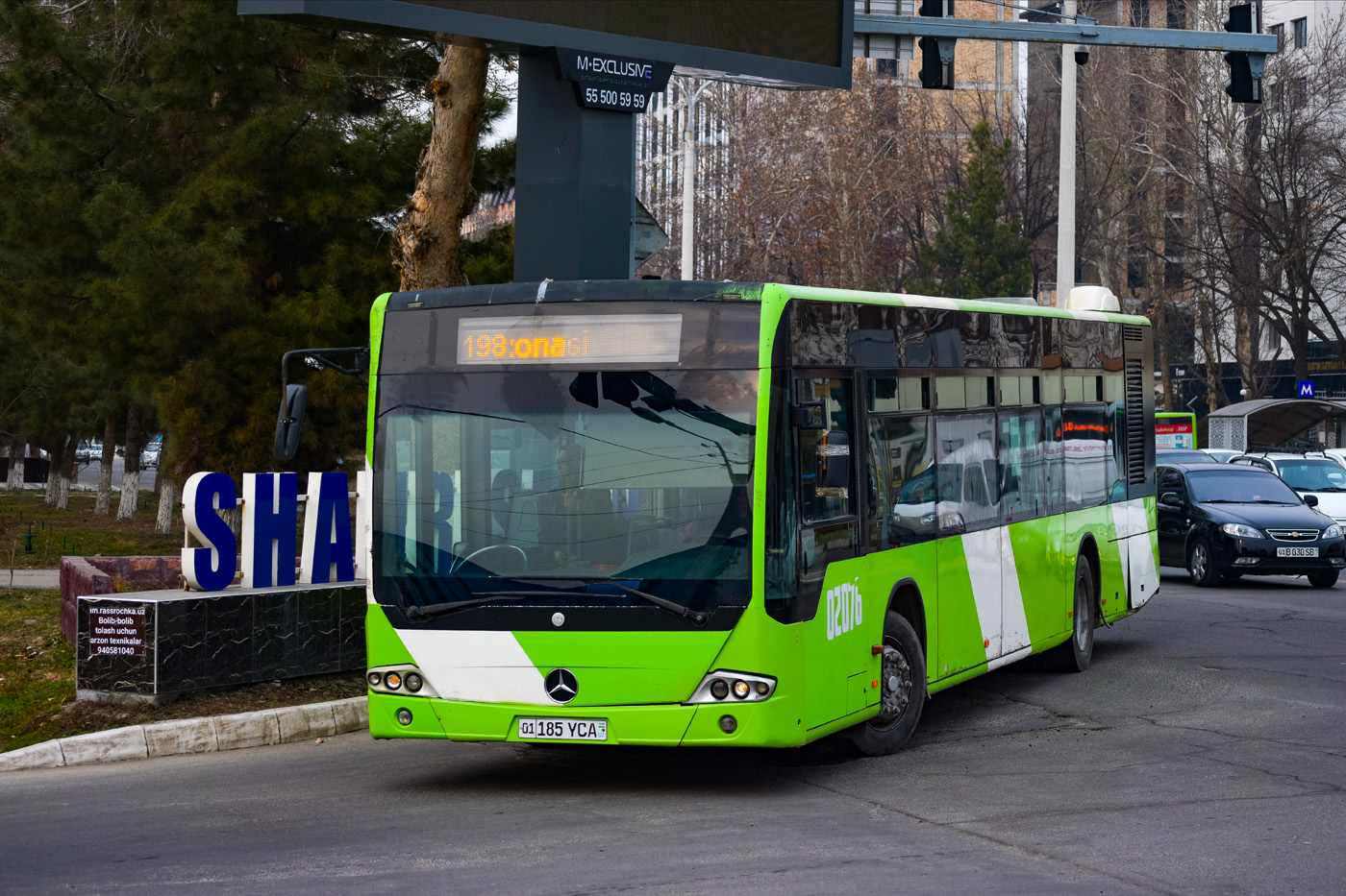 Узбекистан, Mercedes-Benz Conecto II № 02076