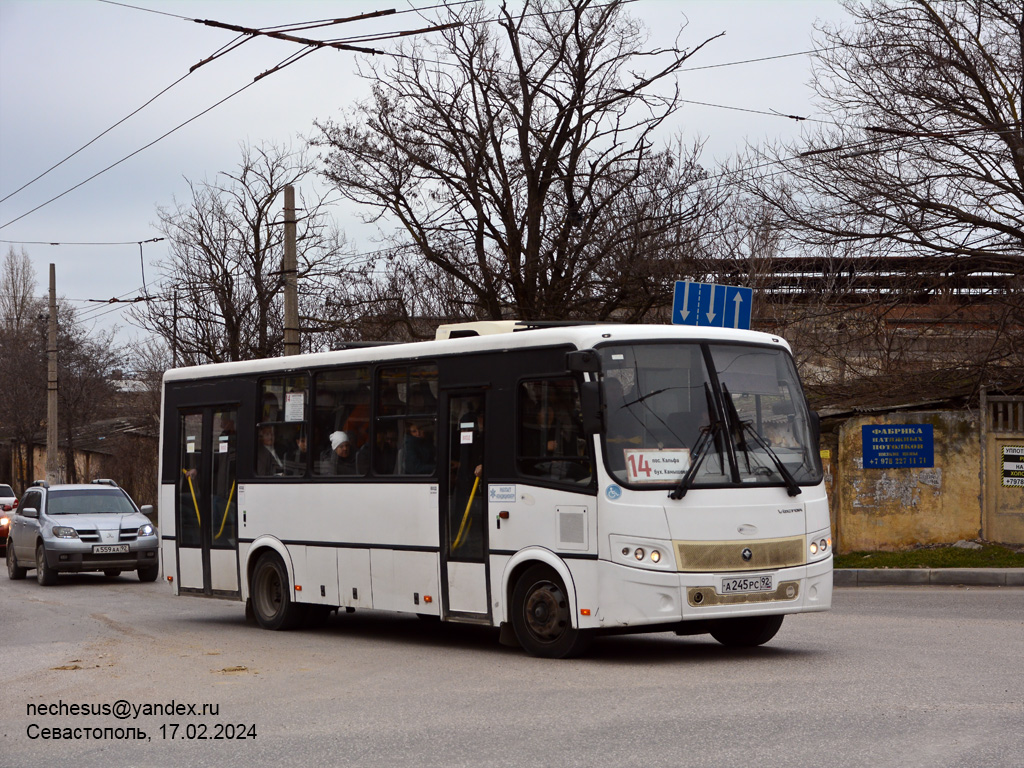 Szevasztopol, VMK AI304414 (PAZ-320414) sz.: А 245 РС 92