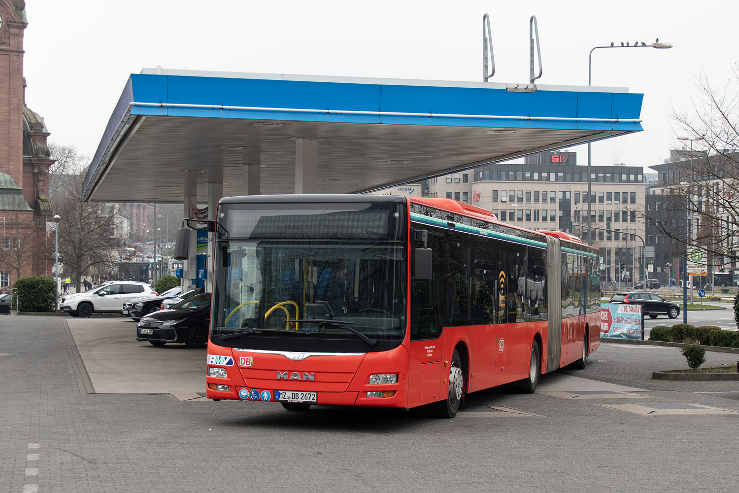 Рейнланд-Пфальц, MAN A23 Lion's City G NG363 № MZ-DB 2672