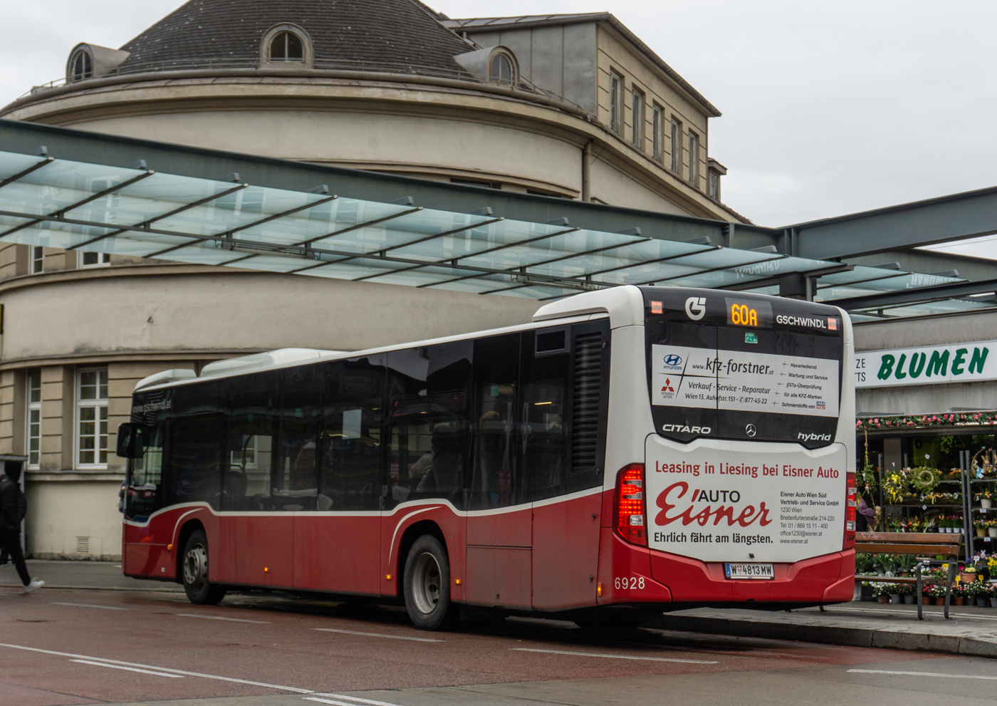 Австрия, Mercedes-Benz Citaro C2 hybrid № 6928