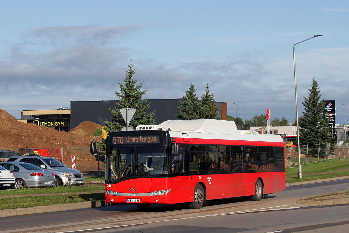 Lithuania, Solaris Urbino III 12 CNG # 794
