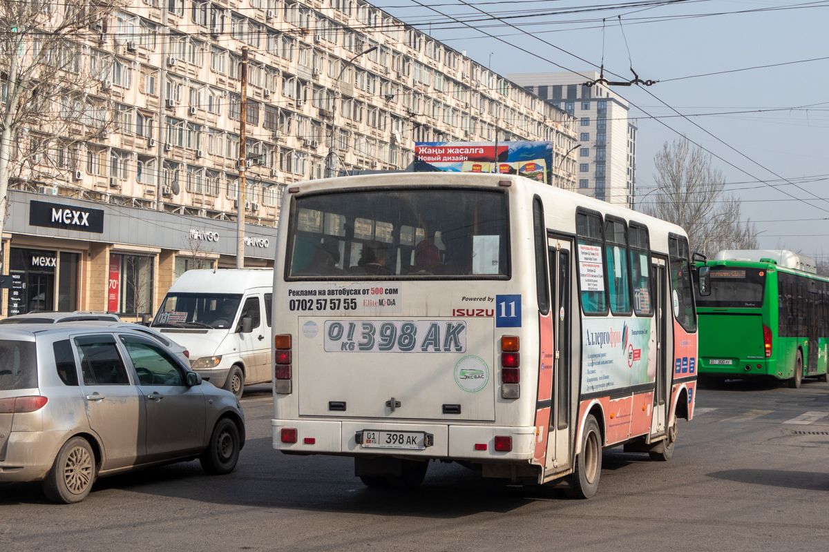 Кыргызстан, Mercedes-Benz Sprinter W901/W902 213CDI № S 8292 V; Кыргызстан, SAZ HC40 № 01 398 AK