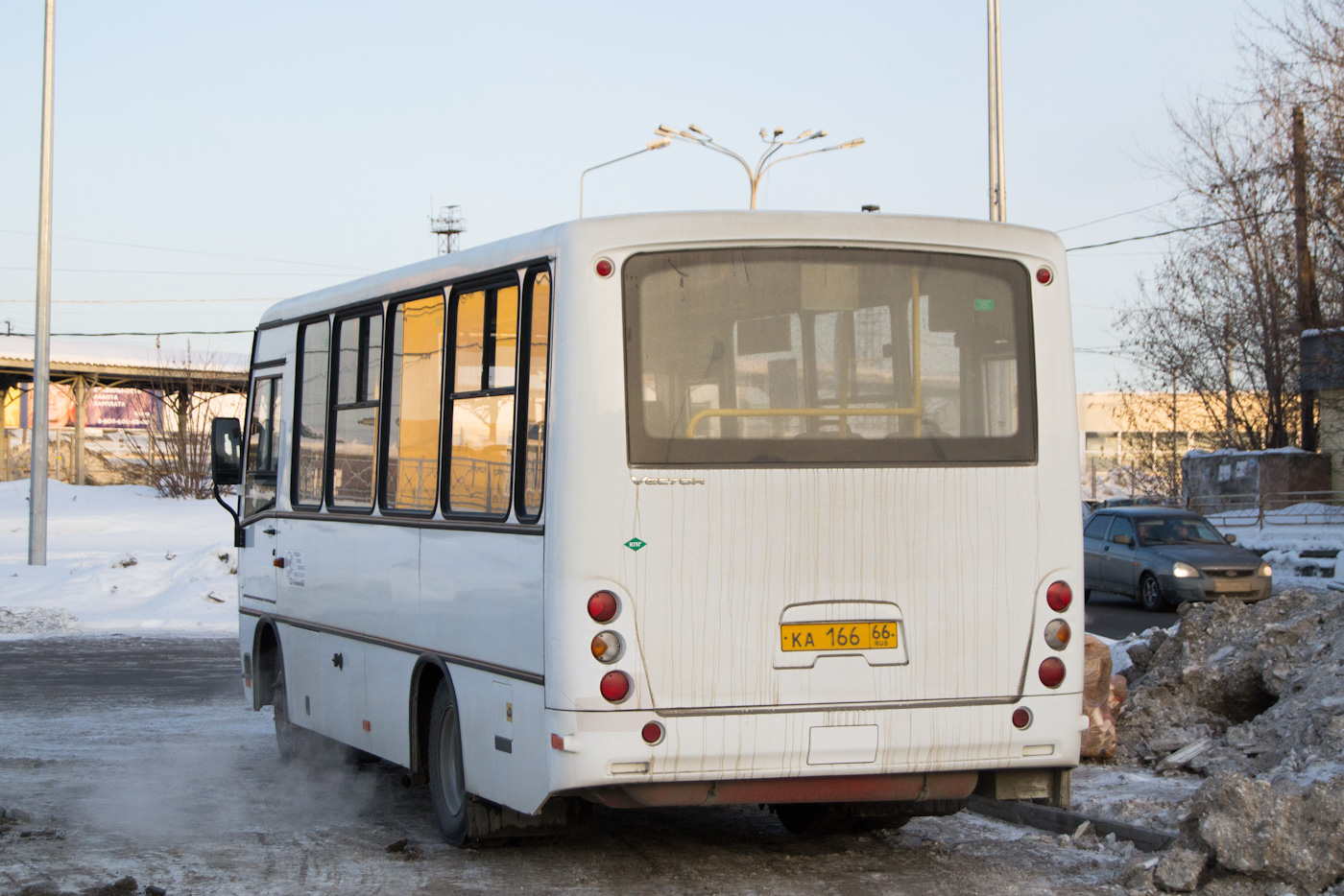Свердловская область, ПАЗ-320302-08 "Вектор" № КА 166 66