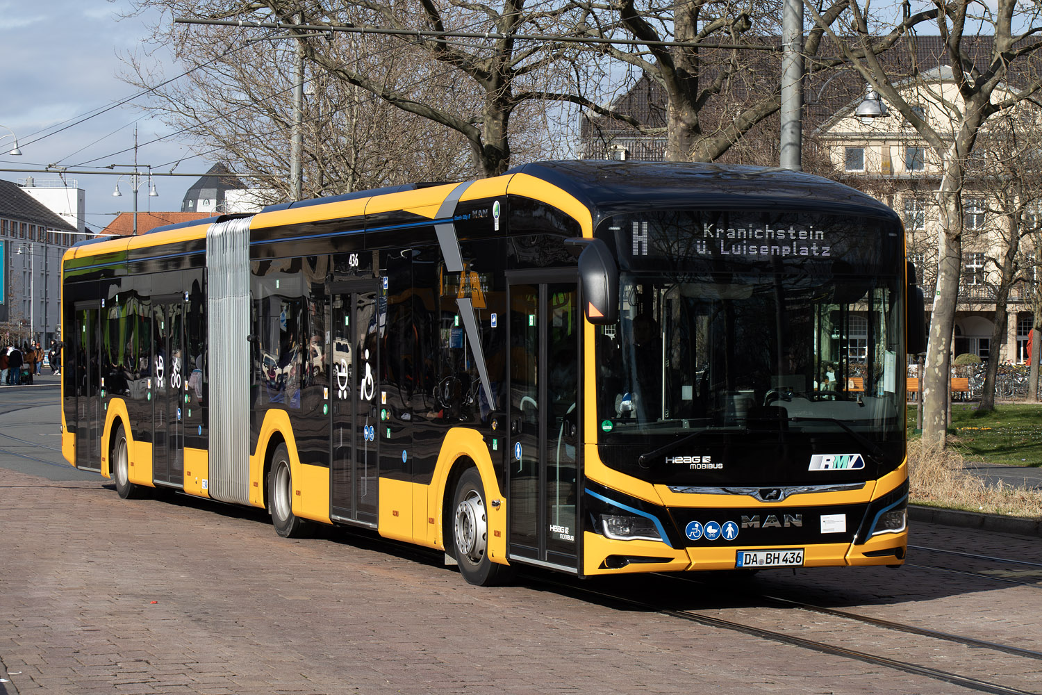 Гессен, MAN 18C Lion's City 18 E NG544 № 436 Гессен, MAN 18C Lion's City 18 E NG544 № 436