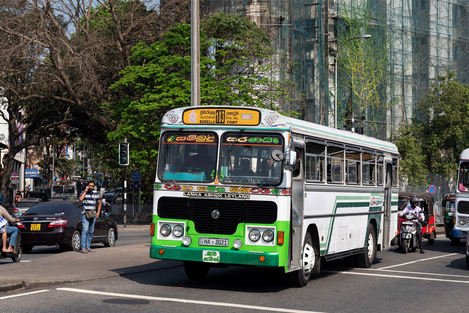 Шри-Ланка, Lanka Ashok Leyland № NA-3021