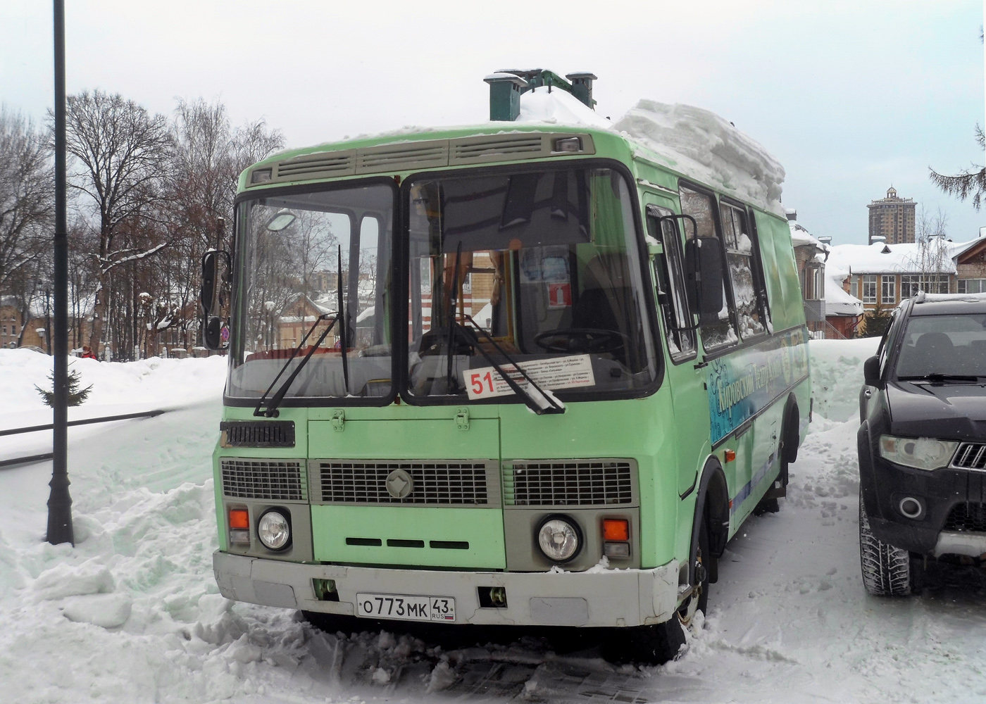 Кировская область, ПАЗ-32053-20 № О 773 МК 43
