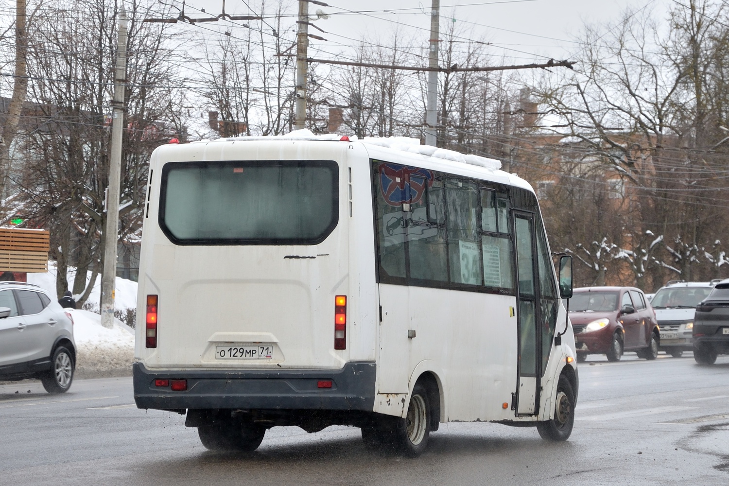 Тульская область, ГАЗ-A64R42 Next № О 129 МР 71