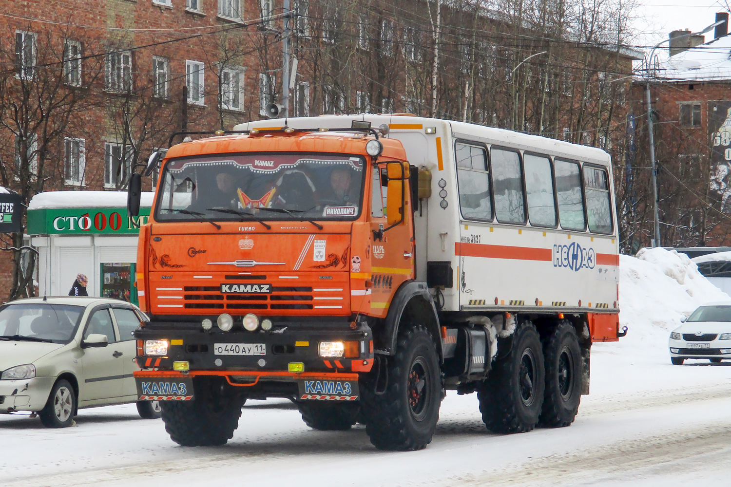 Коми, НефАЗ-4208-11-13 № О 440 АУ 11 Коми, НефАЗ-4208-11-13 № О 440 АУ 11
