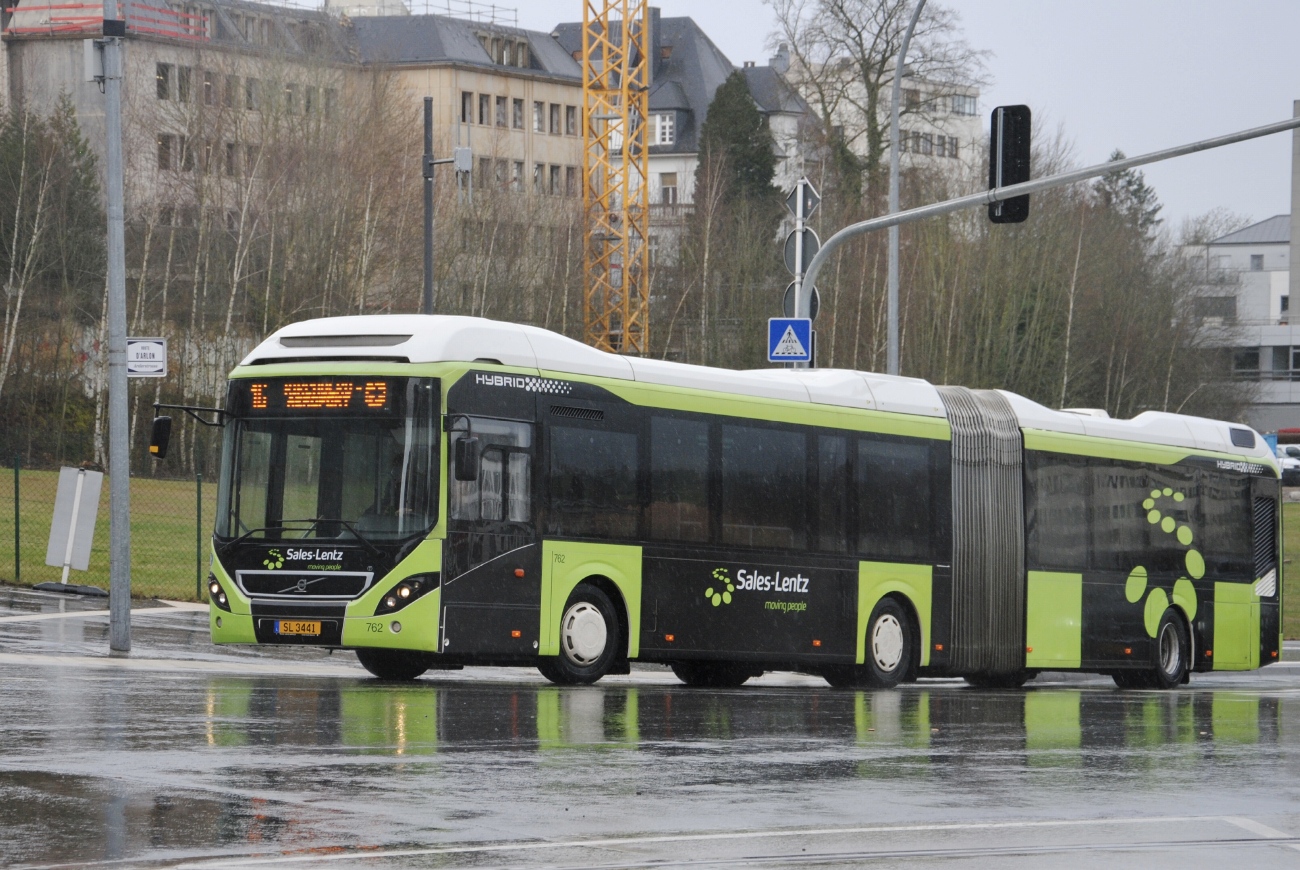 Люксембург, Volvo 7900A Hybrid № 762