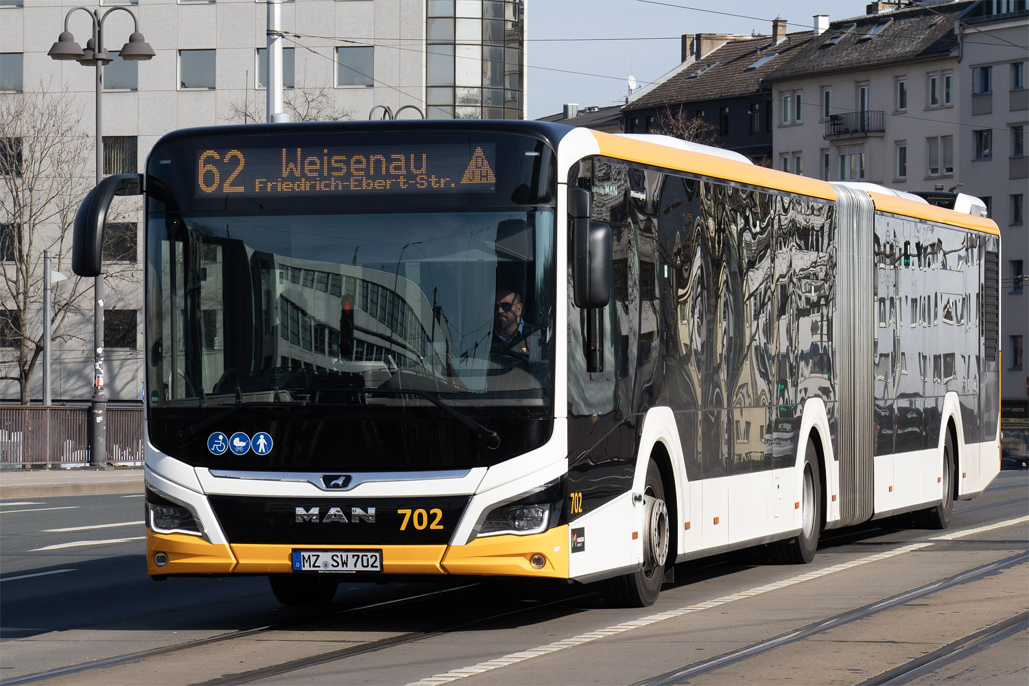 Рейнланд-Пфальц, MAN 18C Lion's City 18 NG360 EfficientHybrid № 702
