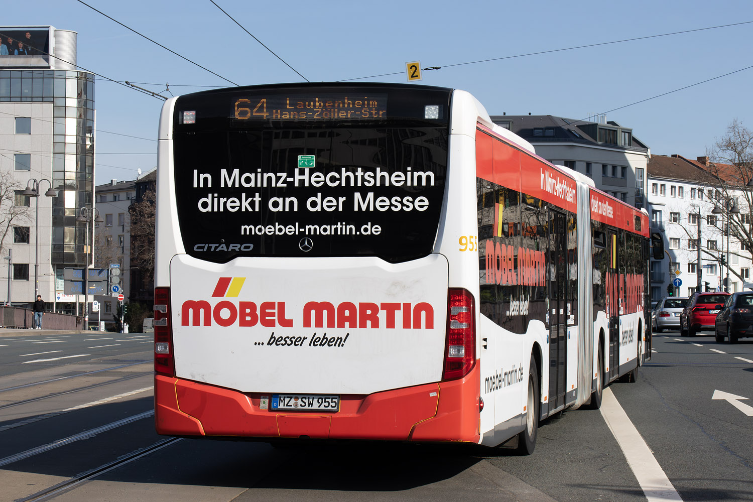 Rhineland-Palatinate, Mercedes-Benz Citaro C2 G # 955
