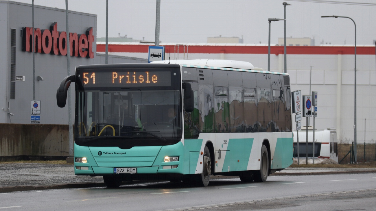 Észtország, MAN A21 Lion's City NL283 sz.: 3585