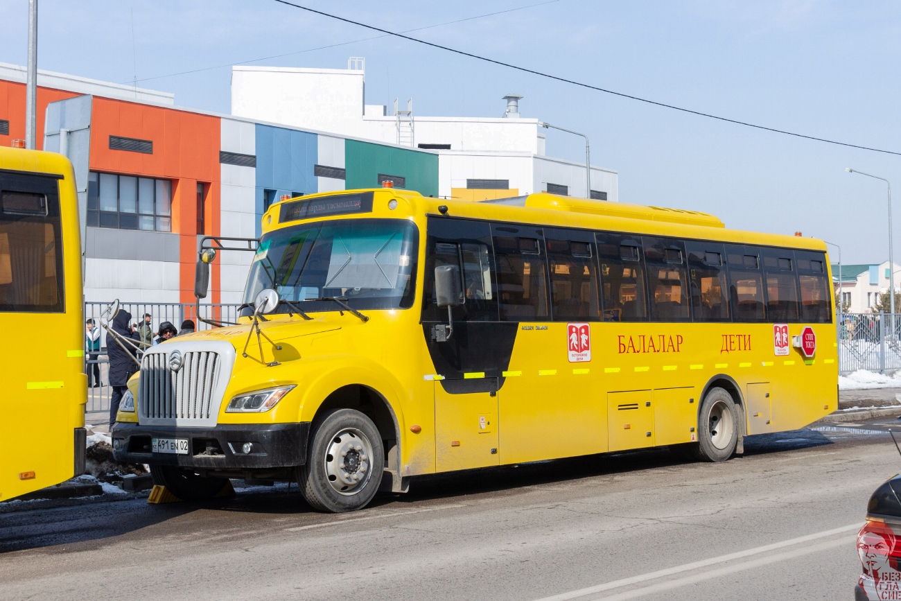Алматы, Golden Dragon XML6101J15 (Hyundai Trans Auto) № 491 EN 02