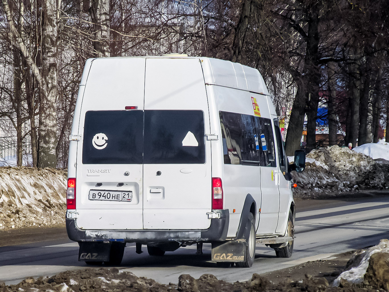 Чувашия, Имя-М-3006 (Z9S) (Ford Transit) № В 940 НЕ 21