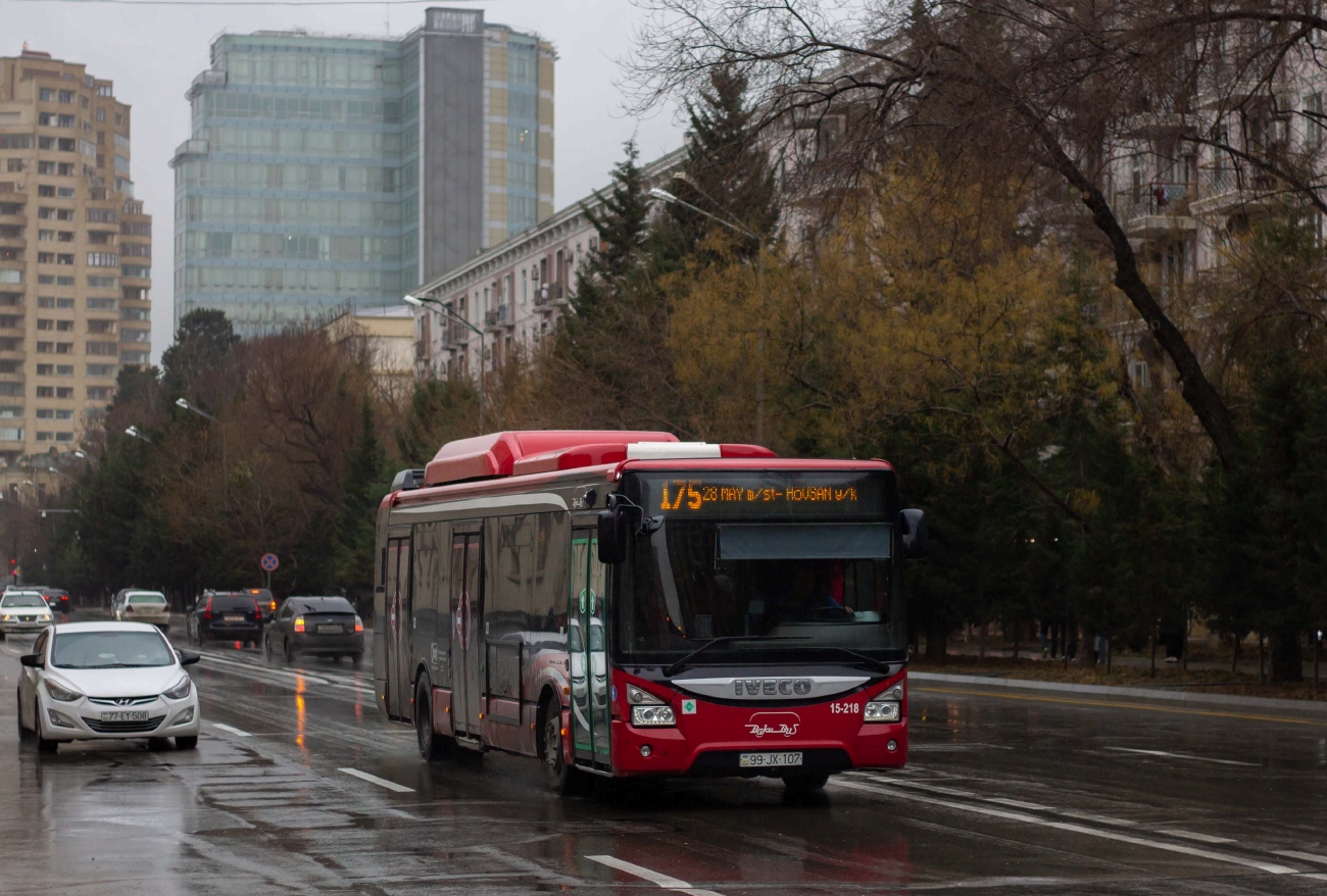 Азербайджан, IVECO Urbanway 12M CNG № 15-218