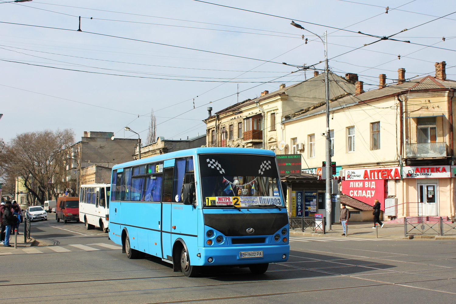 Odessa region, I-VAN A07A3-64 # BH 8602 PA